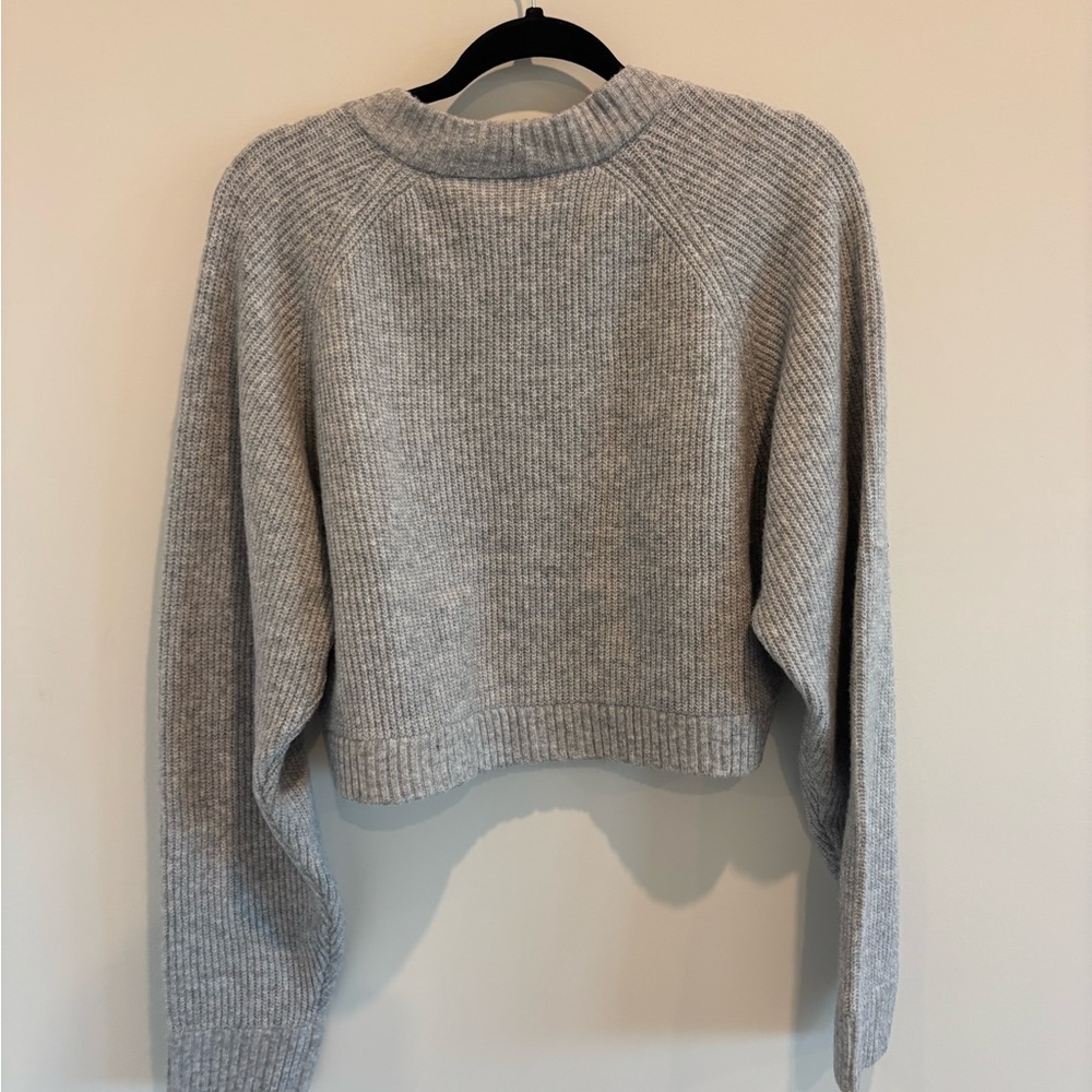 Joe Fresh Women's Light Gray Shrug - Picture 5 of 5